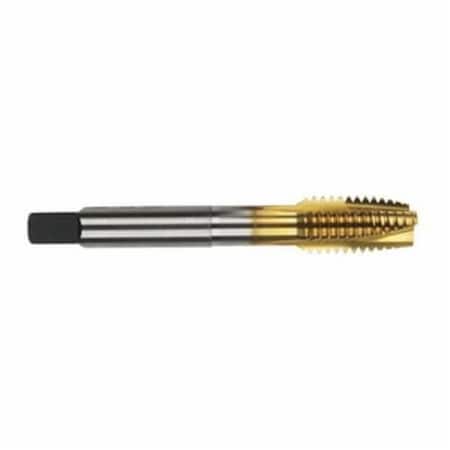 Sheartap Spiral Point Tap, Oversized, Series 2090G, Imperial, UNC, 1420, Plug Chamfer, 3 Flutes, HSS, TiN 94551